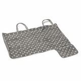 Deluxe Knitting Bag with Pin Storage (Reversible) - Grey Polka Dot