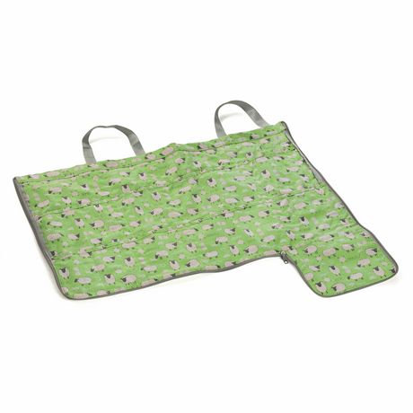 Deluxe Knitting Bag with Pin Storage (Reversible) - Sheep