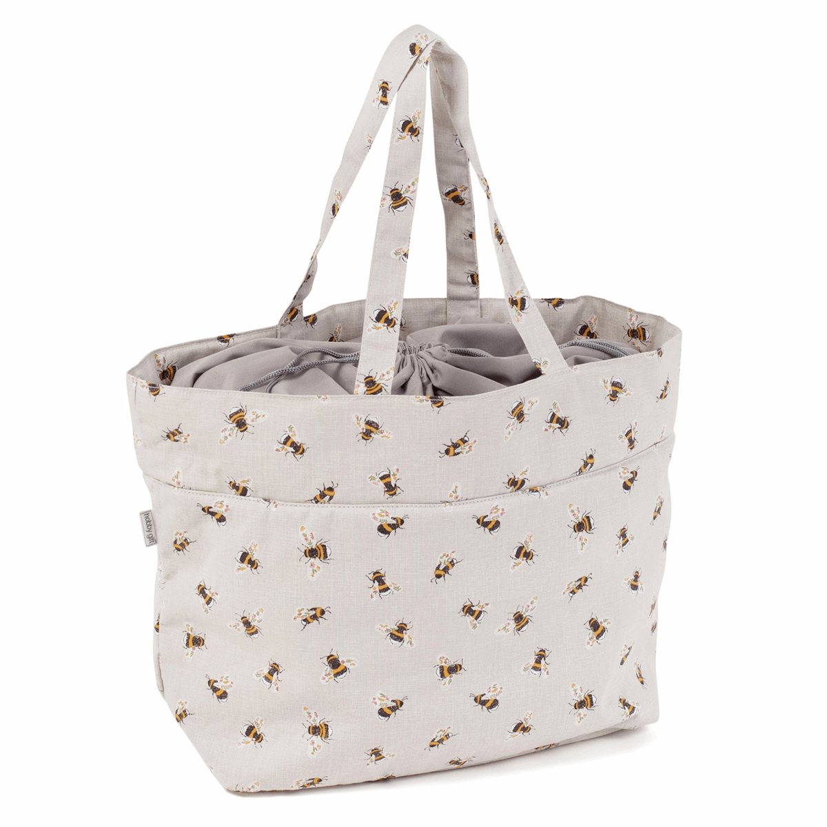 Drawstring Craft Bag - Bee