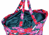 Drawstring Craft Bag - Modern Floral