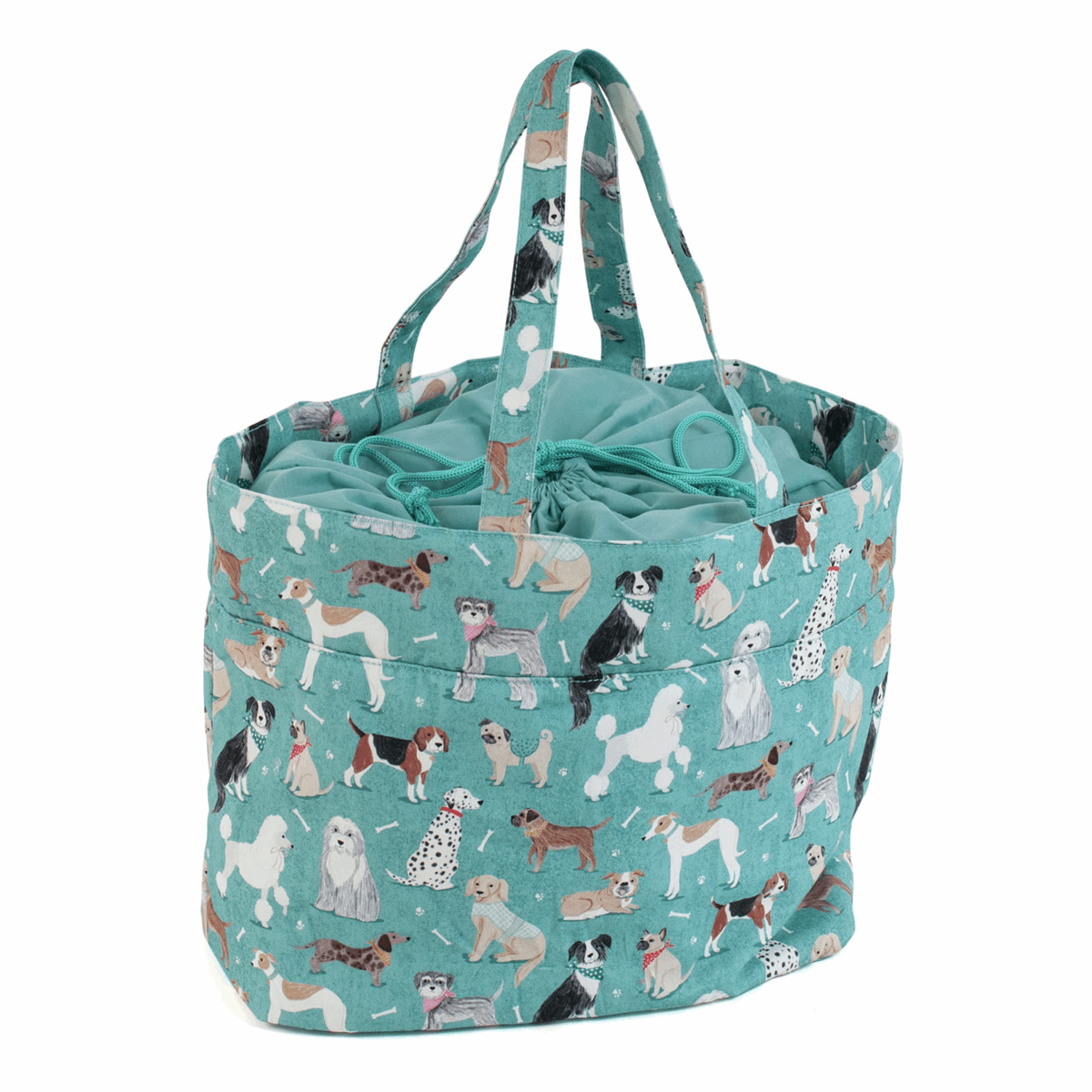 Dogs Drawstring Craft Bag