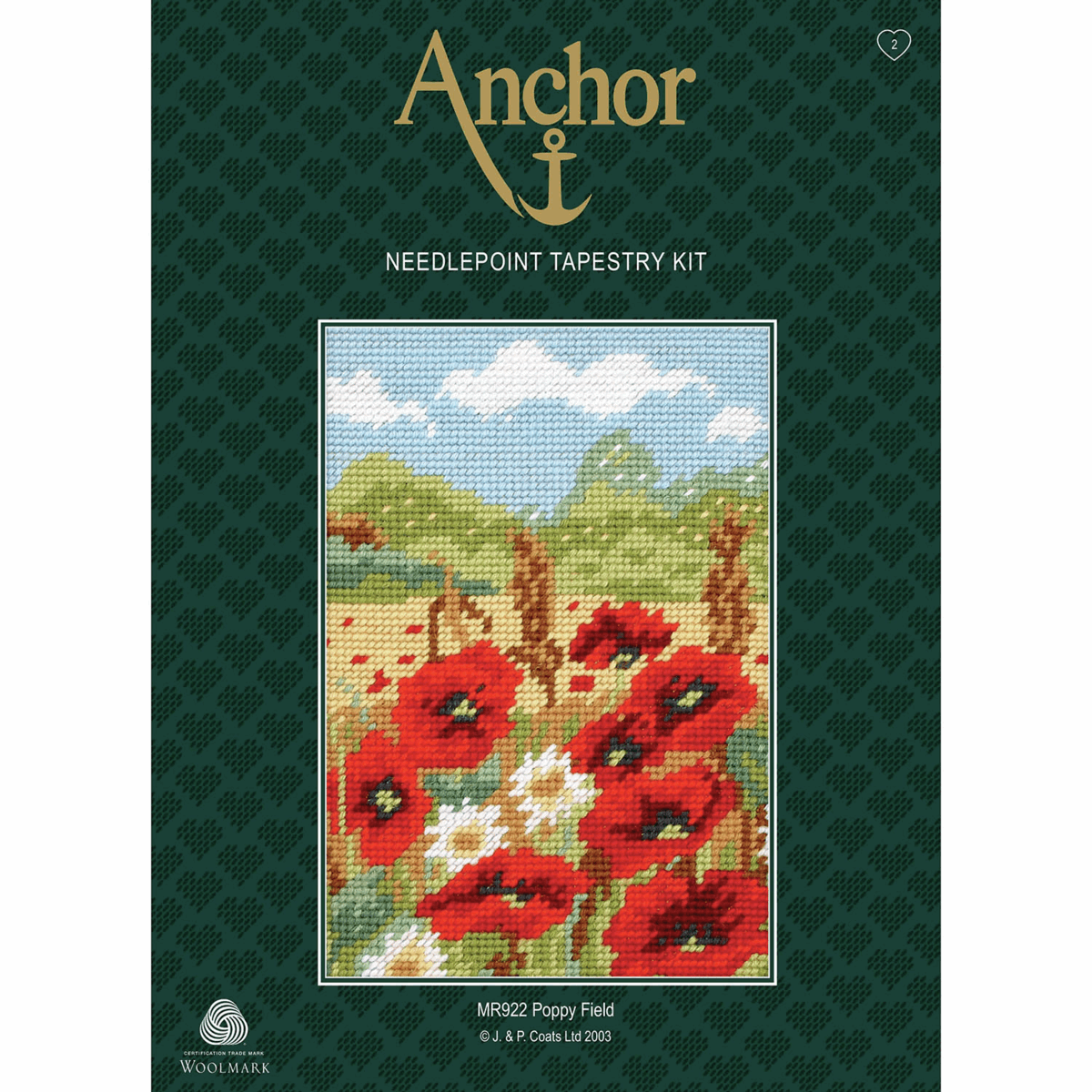 Anchor Tapestry Kit - Poppy Field