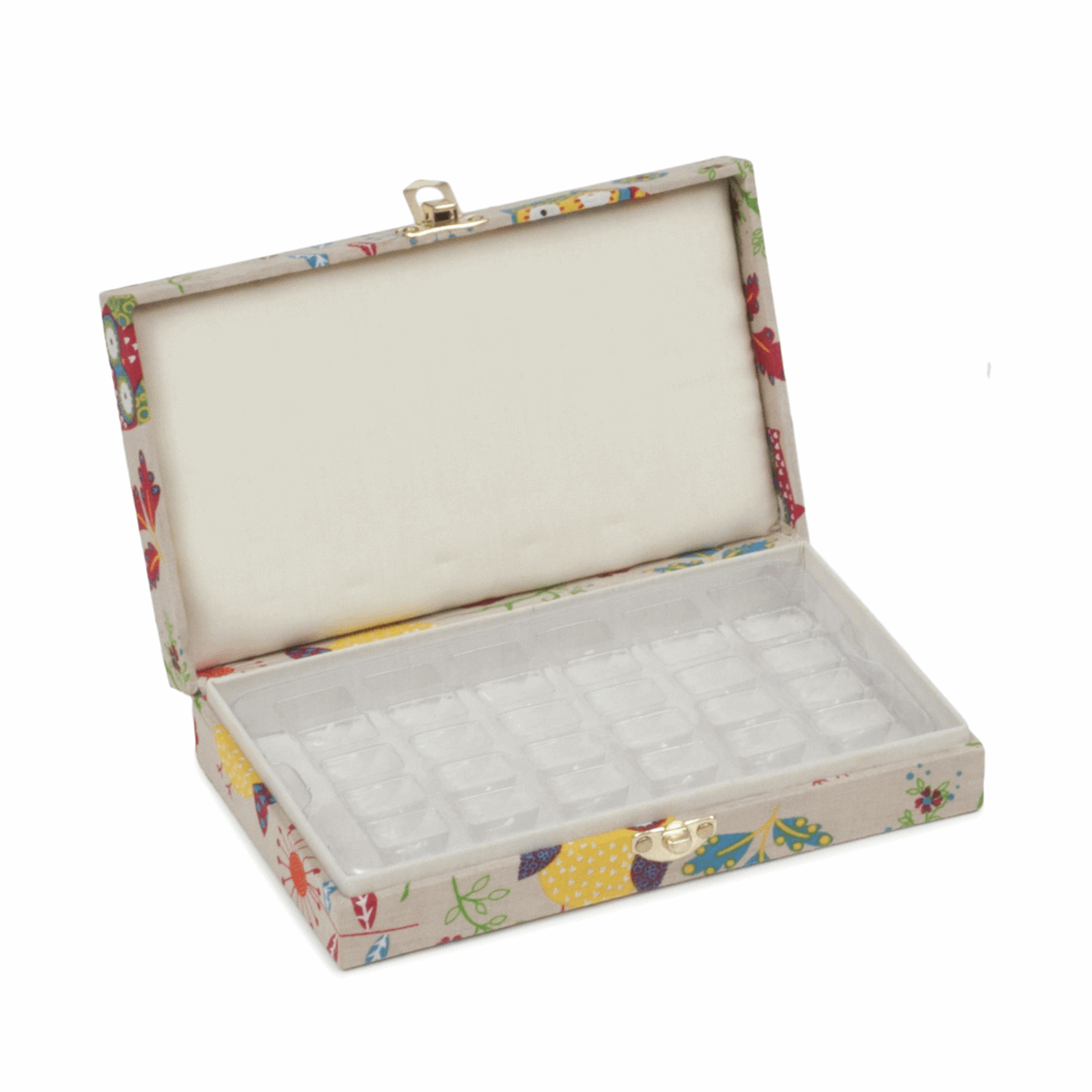 Bobbin Storage Box for 30 bobbins (Owl)