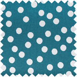 Deluxe Craft Bag - Teal Spot (PVC)