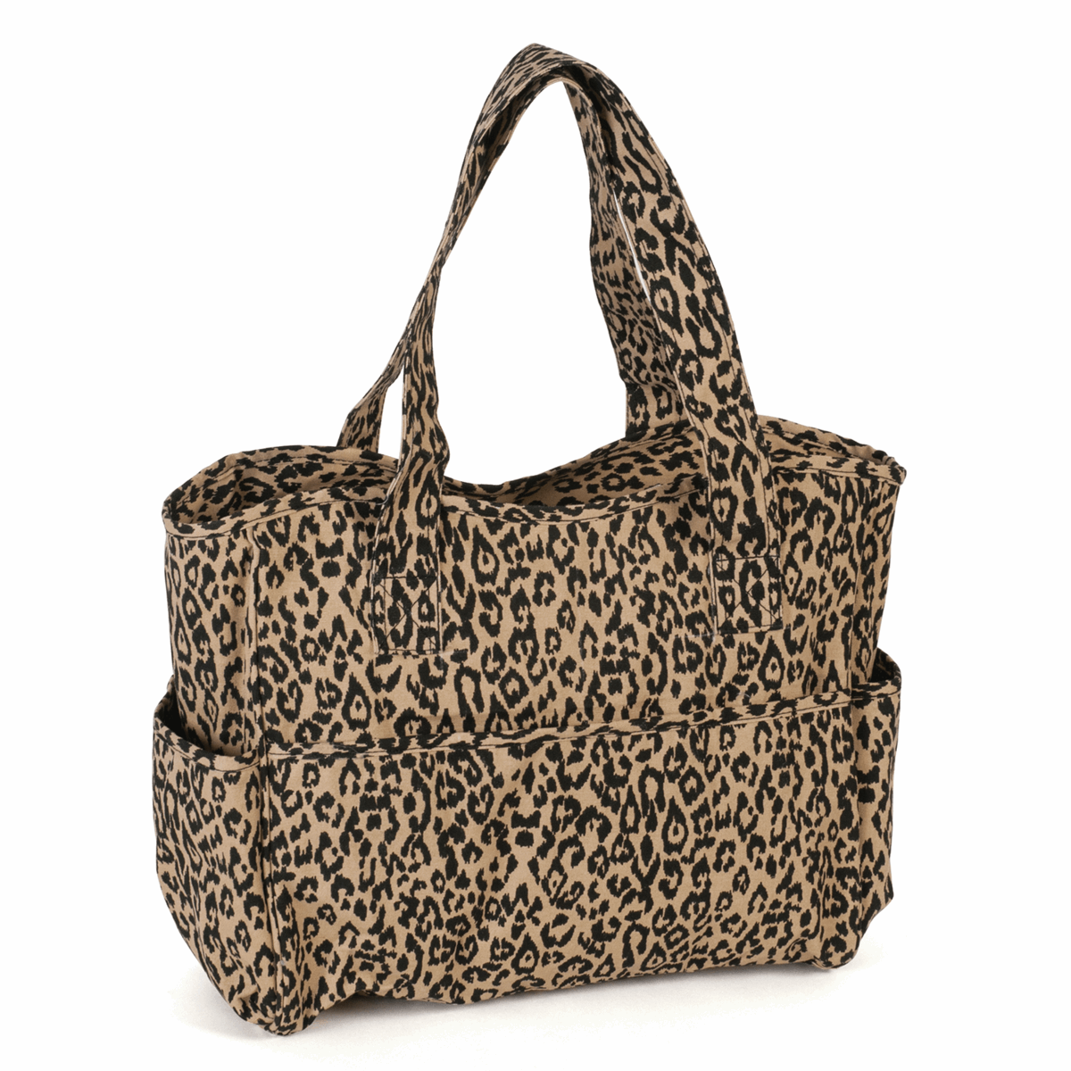 Deluxe Brown Leopard Craft Bag