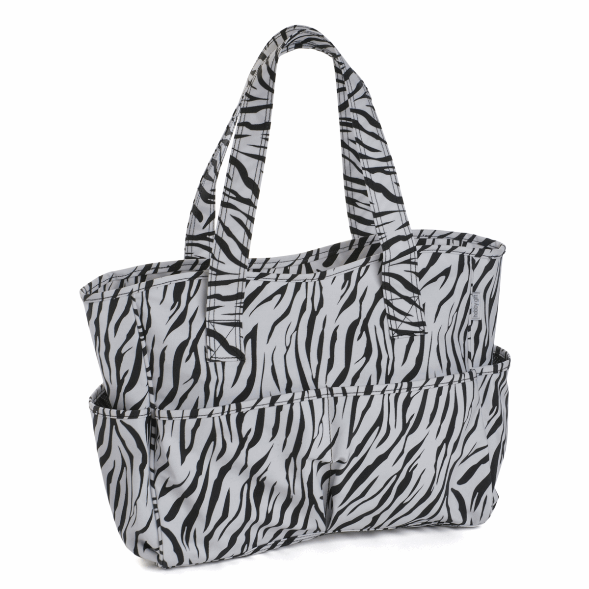 Deluxe Craft Bag -  Zebra (Matt PVC)