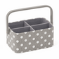 Grey Polka Dot Craft Organiser - Small