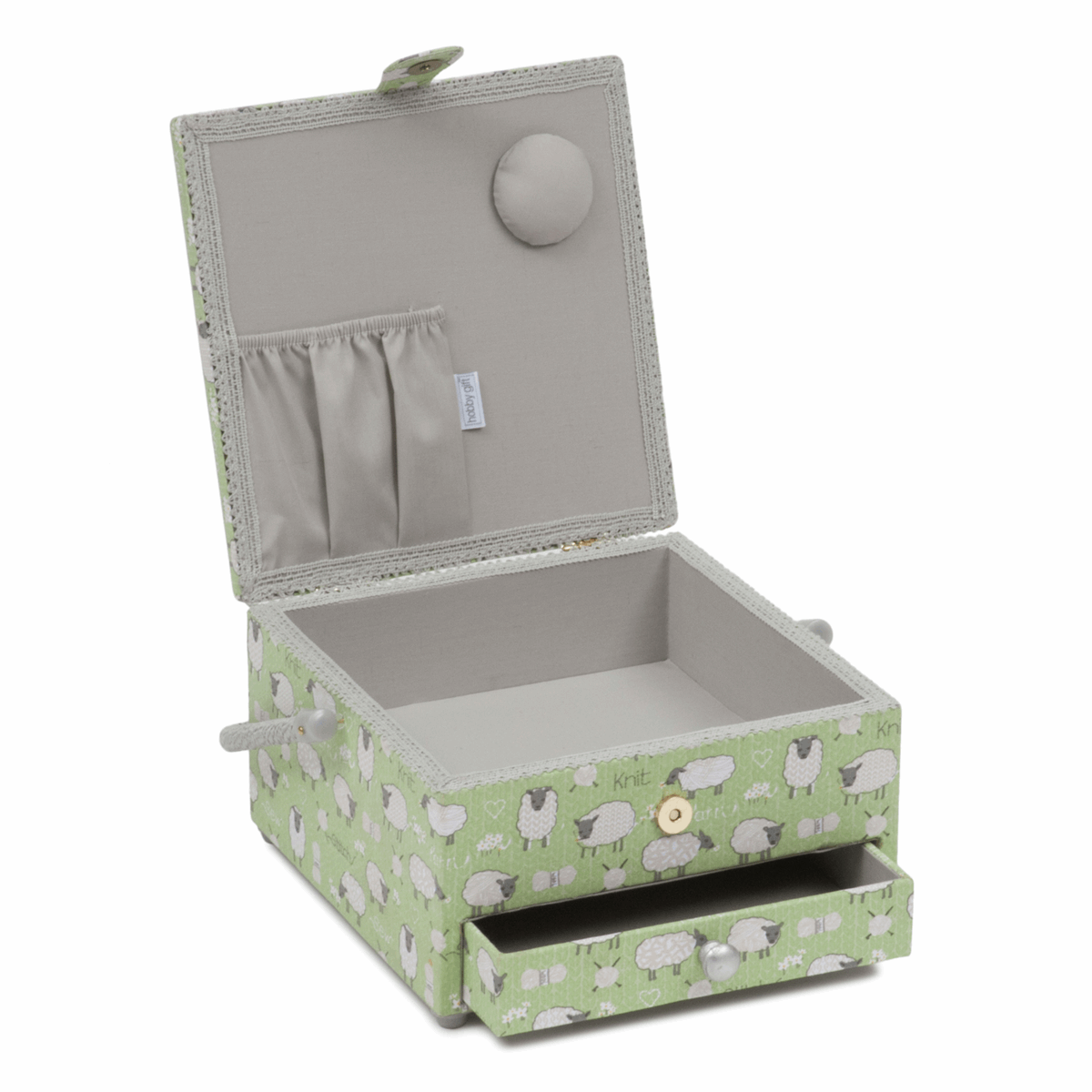 Sheep Sewing Box with Drawer - Large