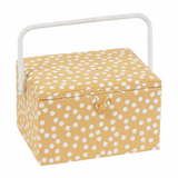 Ochre Spot Sewing Box - Large