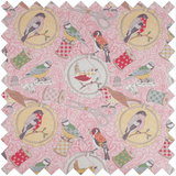 Birds on Bobbin Sewing Box - Large