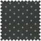 Charcoal Polka Dot Sewing Box - Medium (Matt PVC)