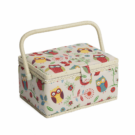 Owl Sewing Box - Medium