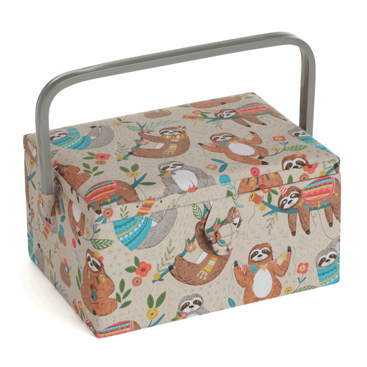 Sloth Sewing Box - Medium