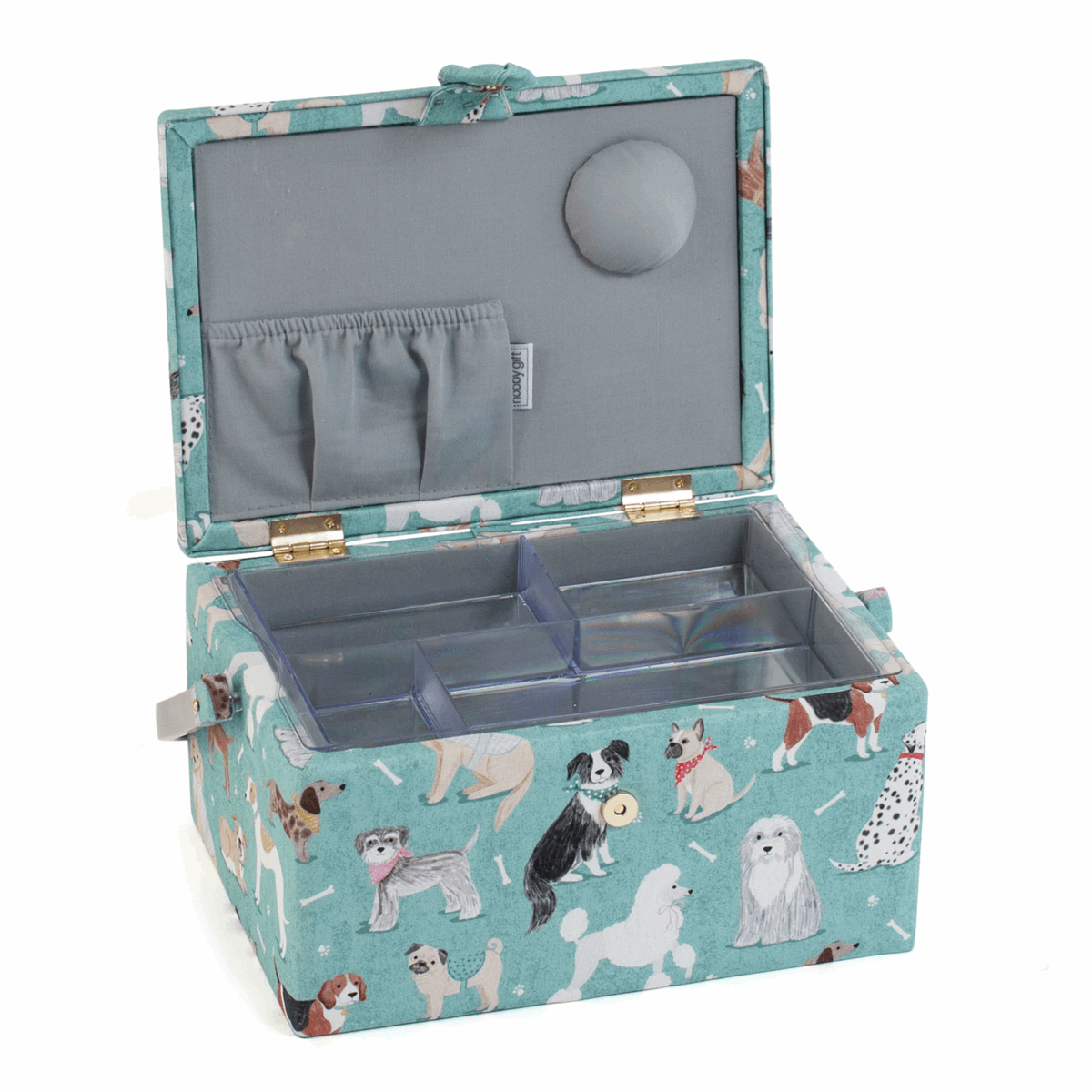 Dogs Sewing Box - Medium