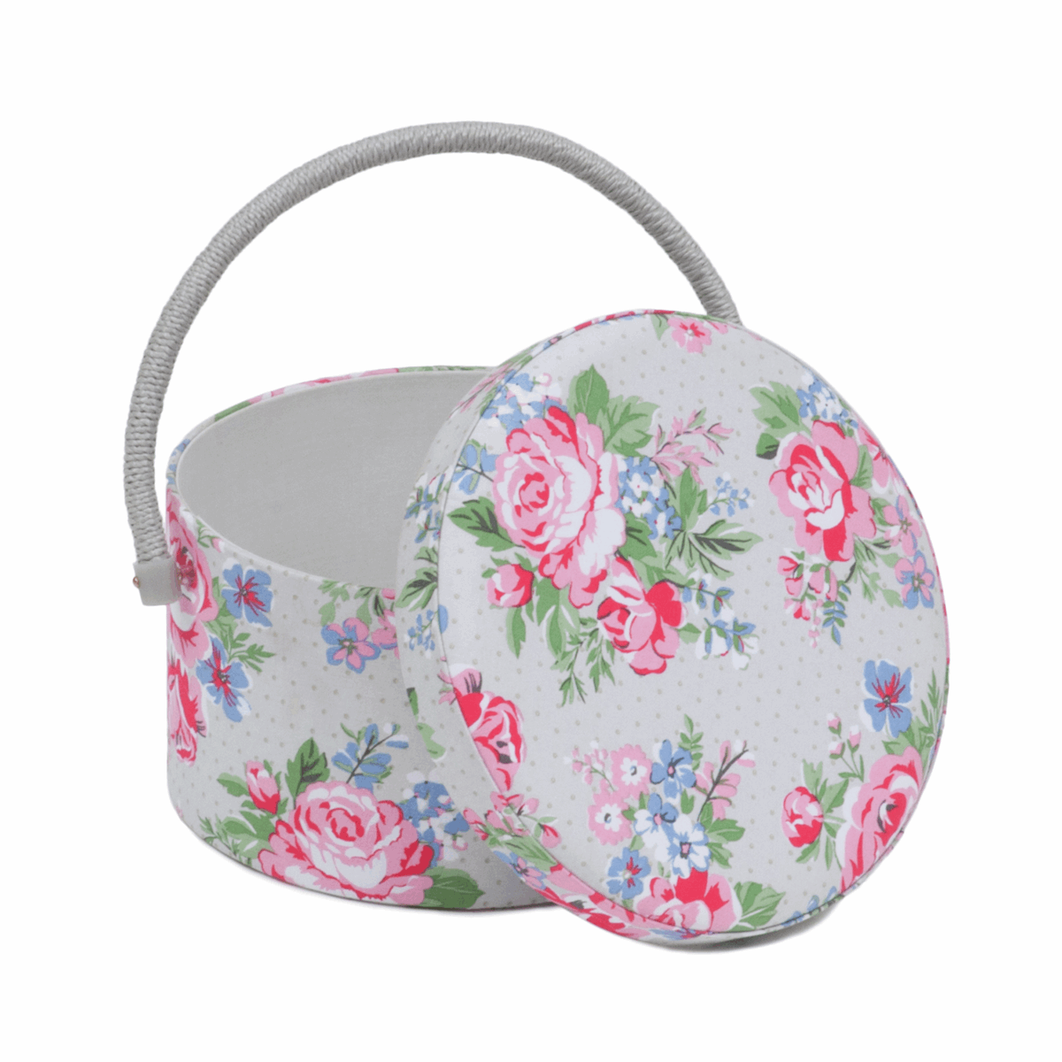 Rose Sewing Box - Medium Round