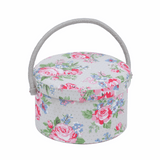 Rose Sewing Box - Medium Round