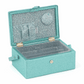 Aqua Glitter Sewing Box - Small