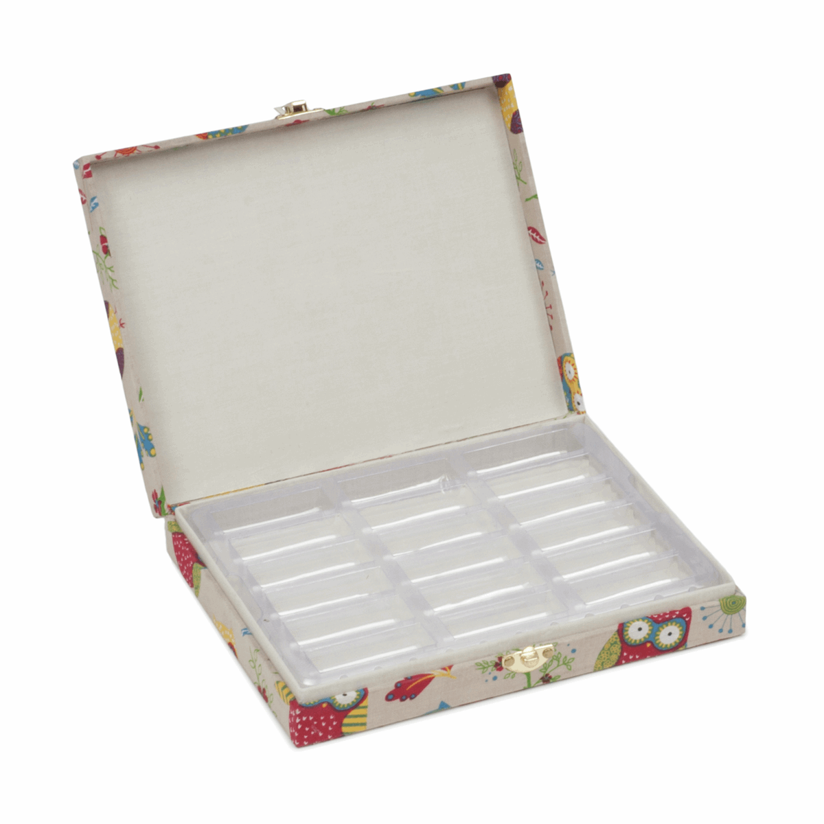 Thread Spool Storage Box - Owl