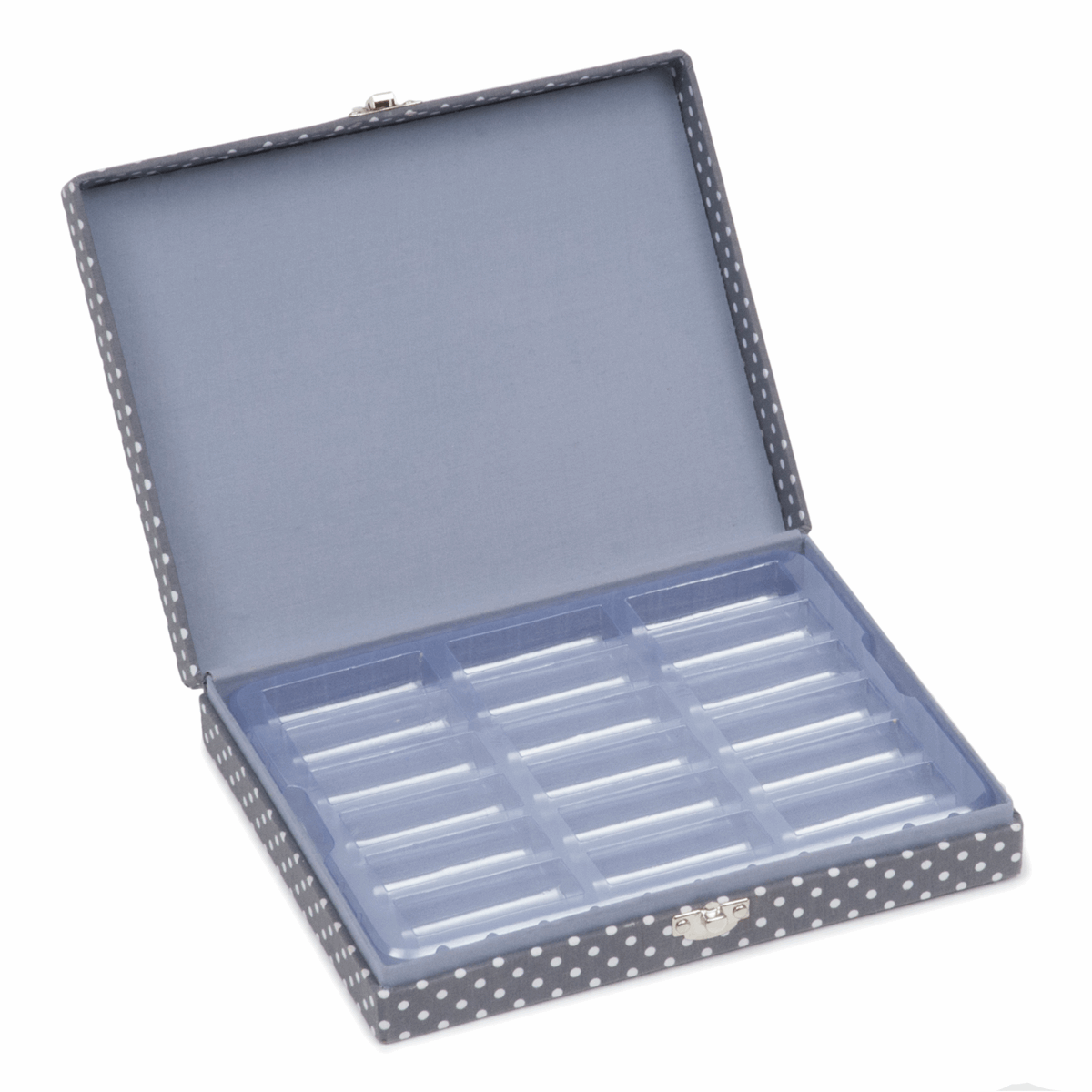 Thread Spool Storage Box - Grey Spot