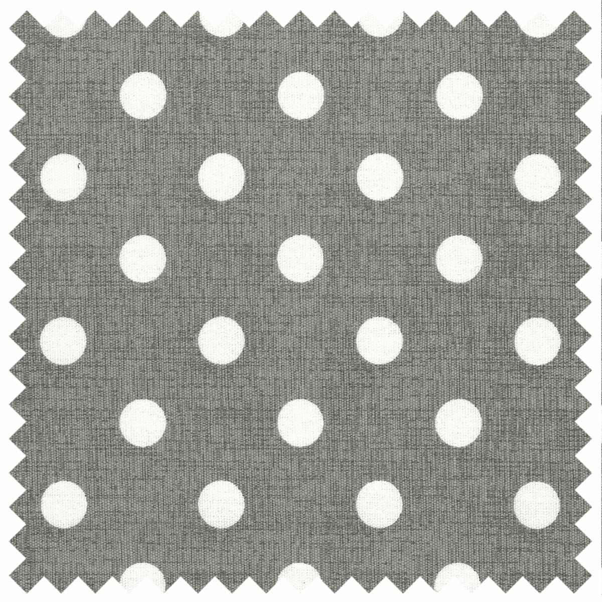 Grey Linen Polka Dot Yarn & Knitting Pin Holder