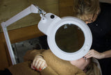 Native Lighting - Chameleon Magnifier Lamp (7 inch lens with 1.75x magnification. 3 colour temperatures)