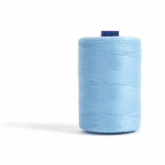 Thread 1000m Extra Large - Sky Blue - for Sewing and Overlocking