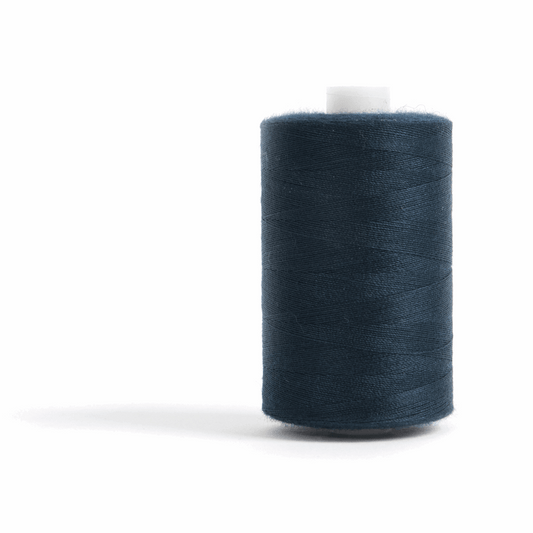 Thread 1000m Extra Large - Dark Navy - for Sewing and Overlocking