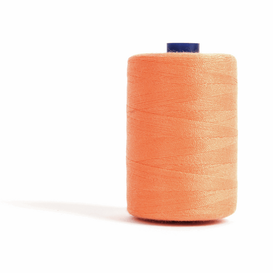 Thread 1000m Extra Large - Apricot - for Sewing and Overlocking