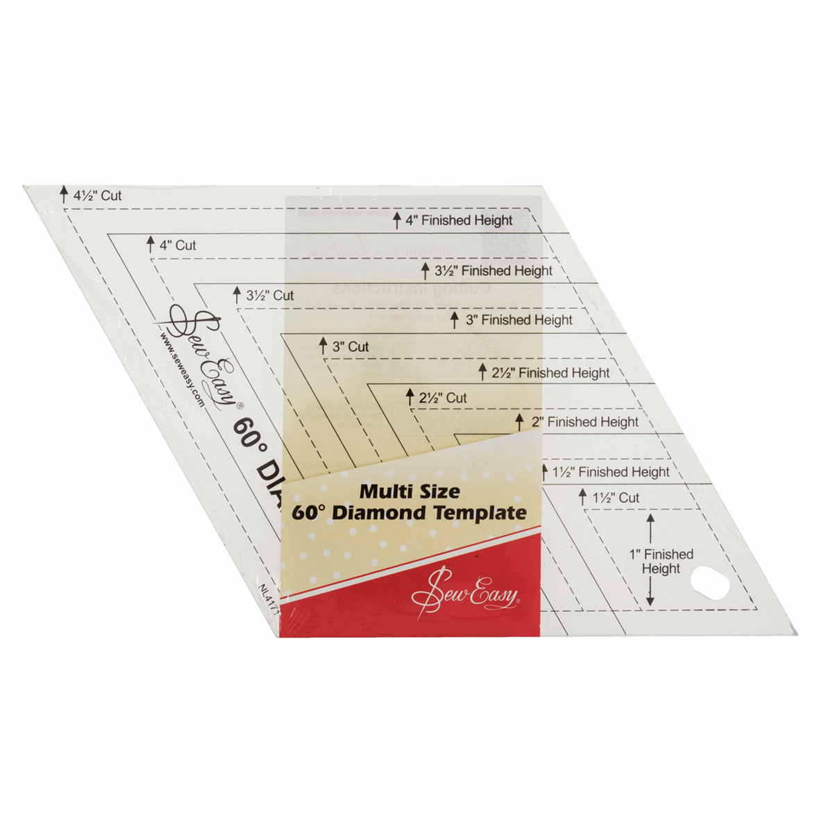 Sew Easy Quilting Template - Diamond