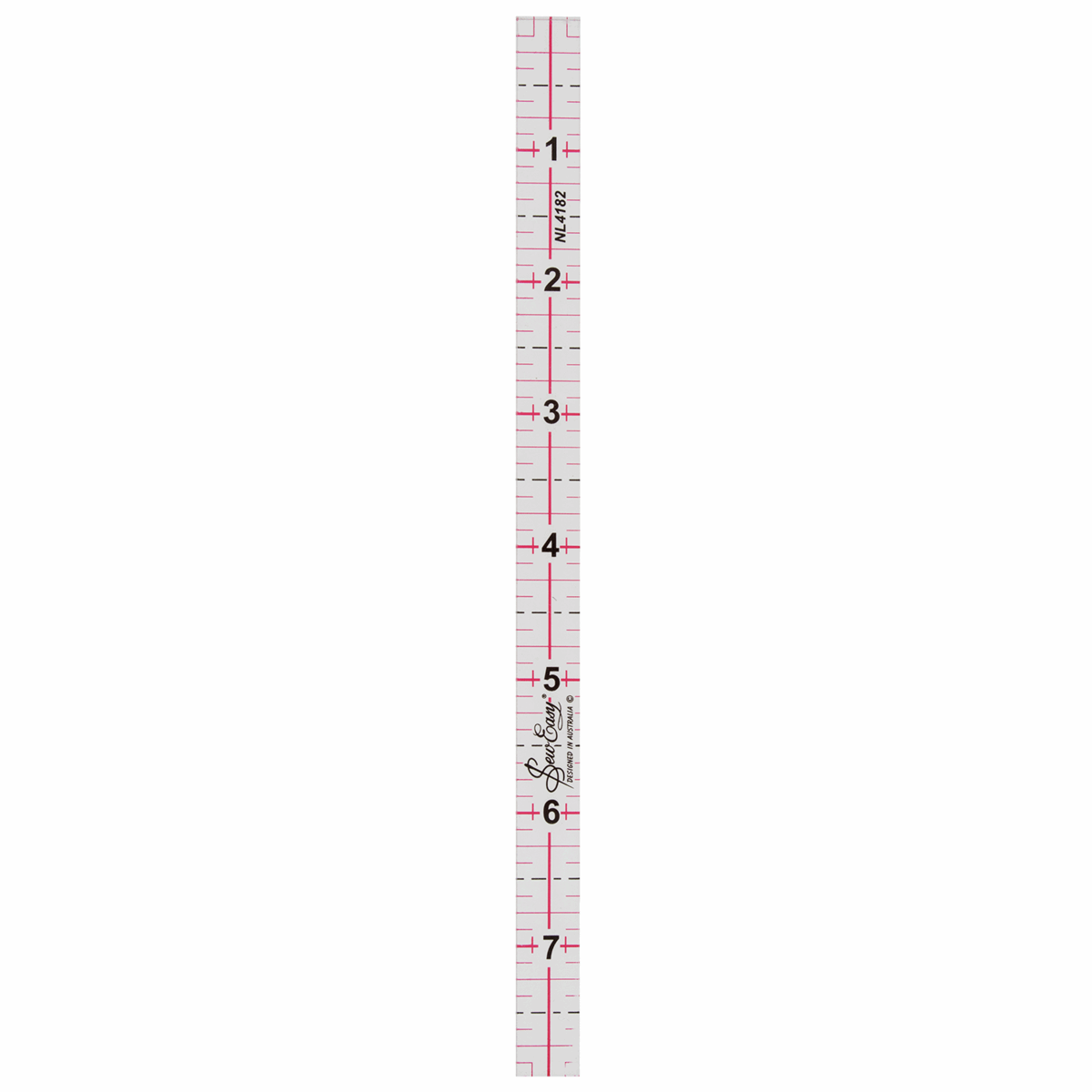 Sew Easy Quilting Patchwork Ruler - 8 x 0.5in