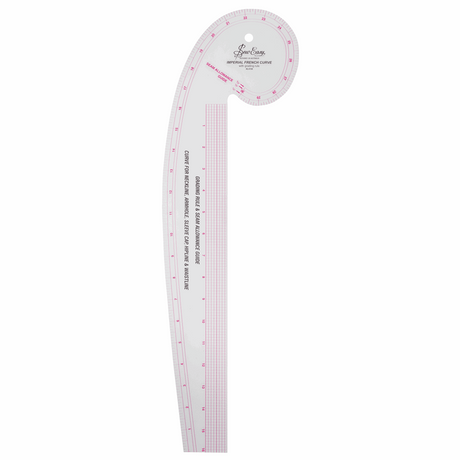 Sew Easy French Curve Ruler - Imperial