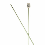 PONY Colour Single-Ended Aluminium Knitting Pins - 30cm x 2.50mm