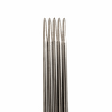 PONY 'Elan' Double-Ended Stainless Steel Knitting Pins - 20cm x 2.75mm (Set of 5)