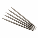 PONY 'Elan' Double-Ended Stainless Steel Knitting Pins (Set of 5) - 20cm x 8.00mm