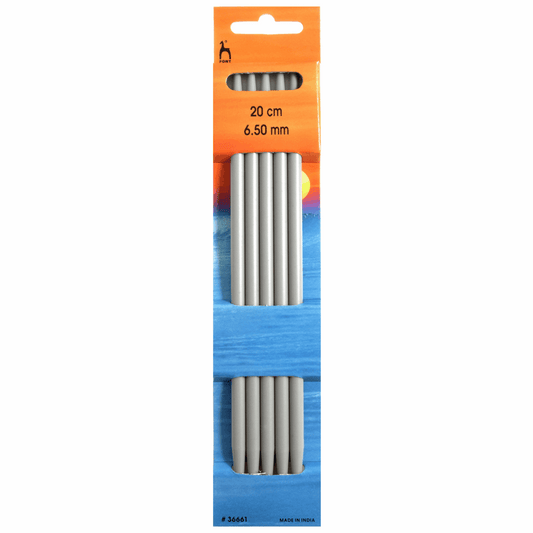 PONY Double-Ended Knitting Pins - 20cm x 6.50mm (Set of 5)