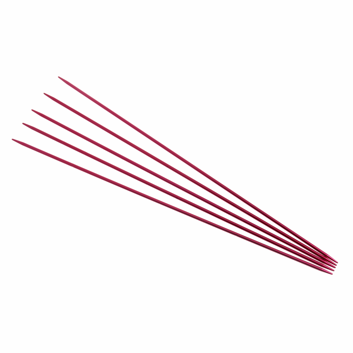 PONY Double-Ended Coloured Aluminium Knitting Pins - 20cm x 2.00mm (Set of 5)