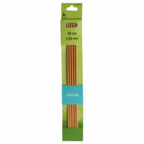 PONY Double-Ended Coloured Aluminium Knitting Pins - 20cm x 3.50mm (Set of 5)