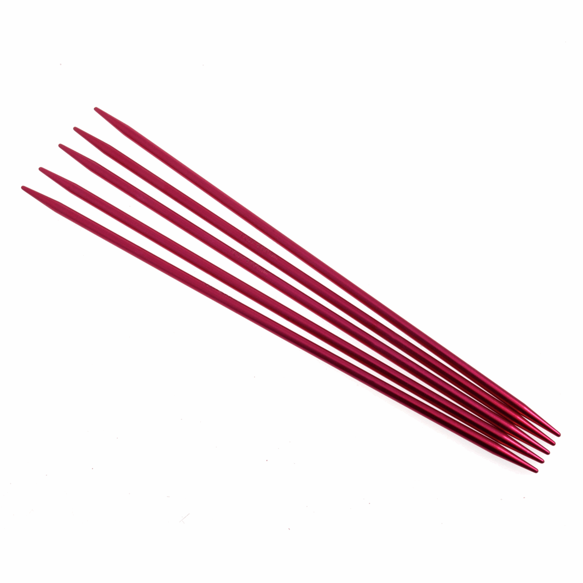PONY Double-Ended Coloured Knitting Pins - 20cm x 4mm (Set of 5)
