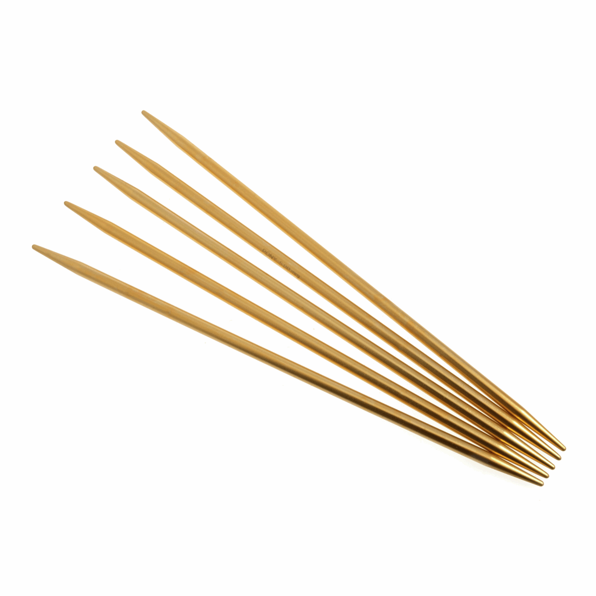 PONY Double-Ended Aluminium Knitting Pins - 20cm x 5mm (Set of 5)