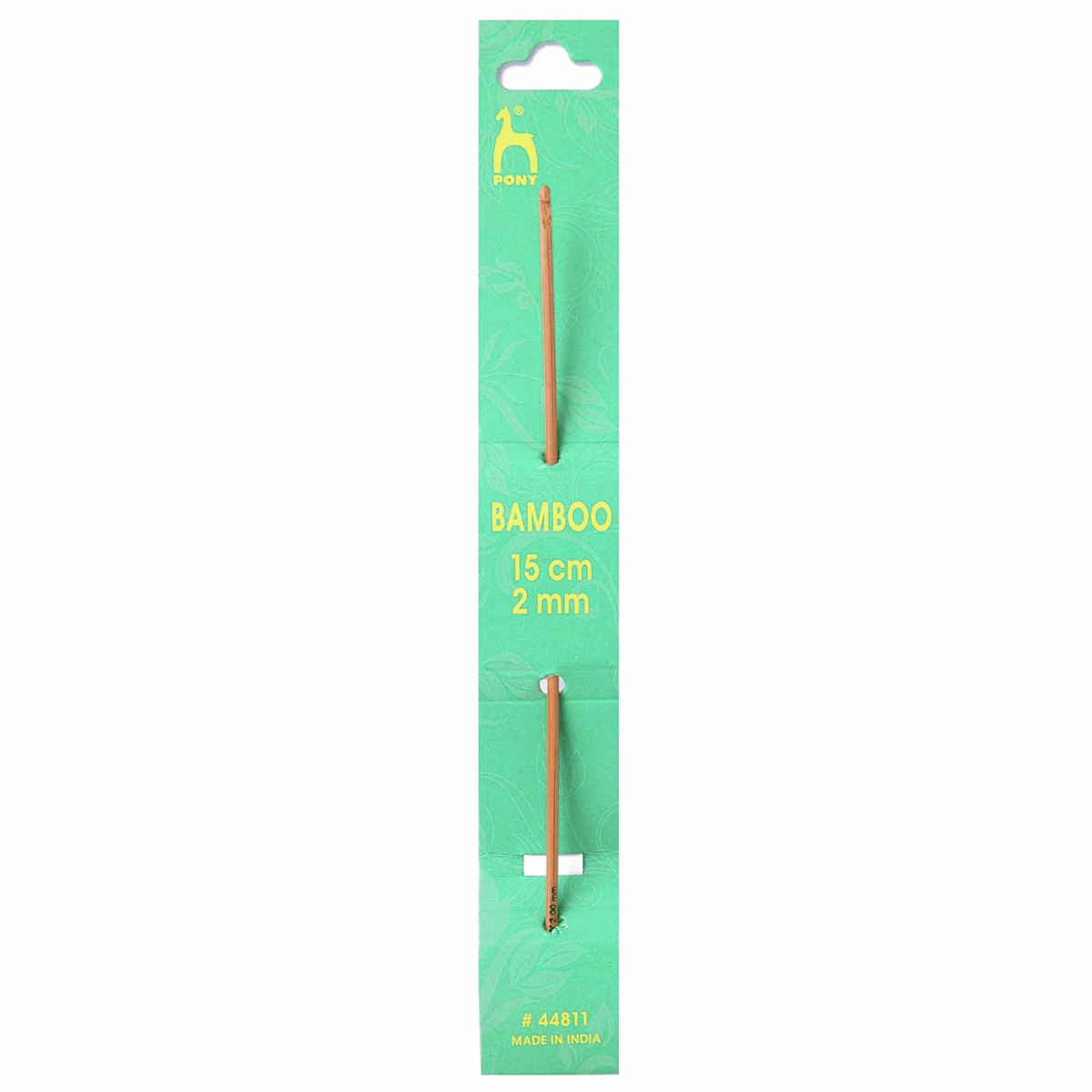 PONY Bamboo Crochet Hook - 15cm x 2.00mm