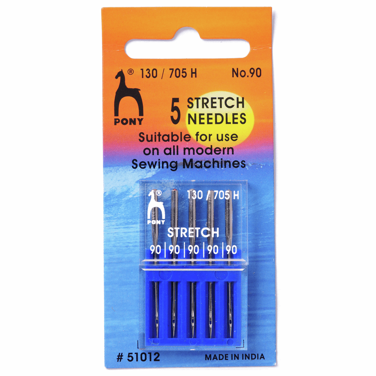 PONY Stretch Sewing Machine Needles - 5 pack
