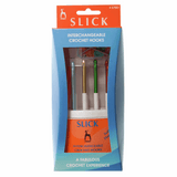 PONY Slick Anodised Aluminium Interchangeable Crochet Hooks - Assorted Sizes