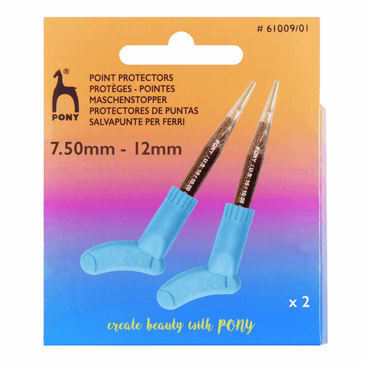 PONY Red Sock Shape Point Protectors - Sizes 7.5mm-12mm