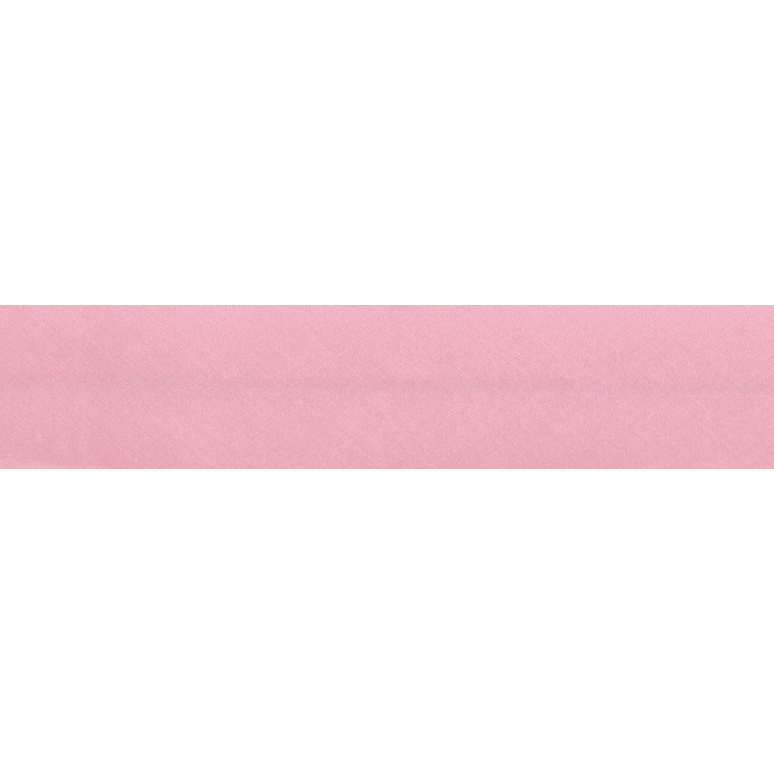 Polycotton Bias Binding 2.5m x 12mm - Pink