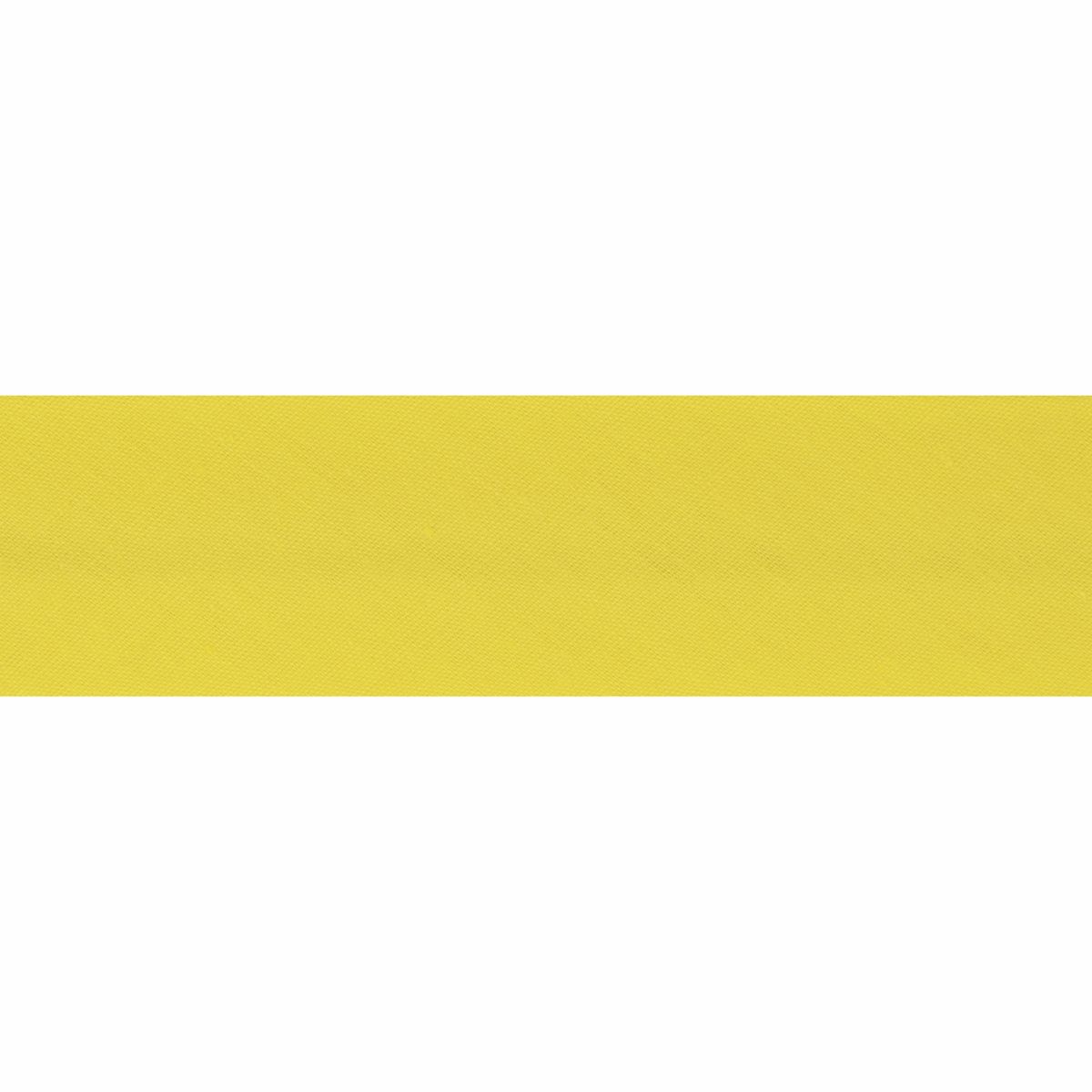 Polycotton Bias Binding 2.5m x 25mm - Canary