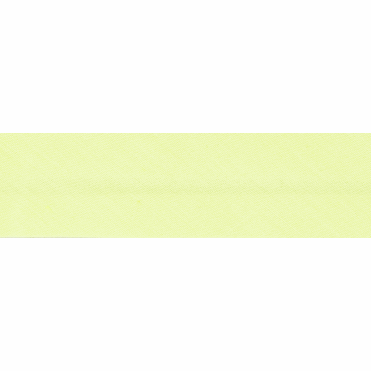 Polycotton Bias Binding 2.5m x 25mm - Lemon