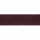 Polycotton Bias Binding 2.5m x 25mm - Chocolate