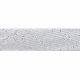 Polyester Bias Binding 2.5m x 15mm - Metalic Silver