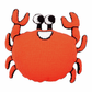 Vervaco Cross Stitch Cushion Kit - Eva Mouton: Crab