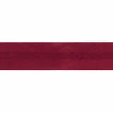 Satin Bias Binding 2m x 15mm - Burgundy